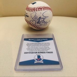 MANNY PACQUIAO AUTOGRAPHED BASEBALL